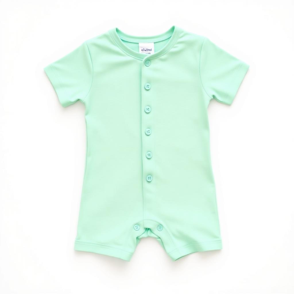 Baby Mint Green Romper