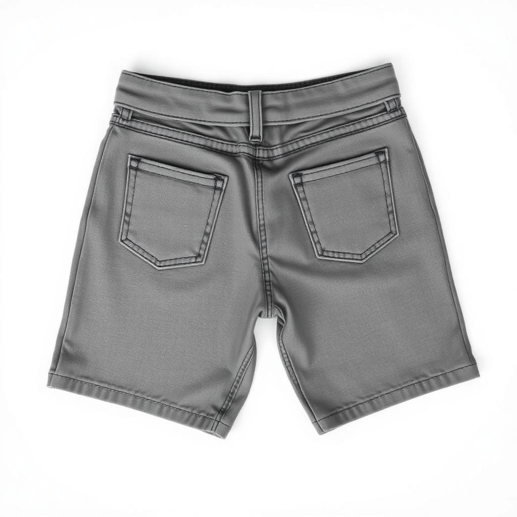 Boys Grey Denim Shorts