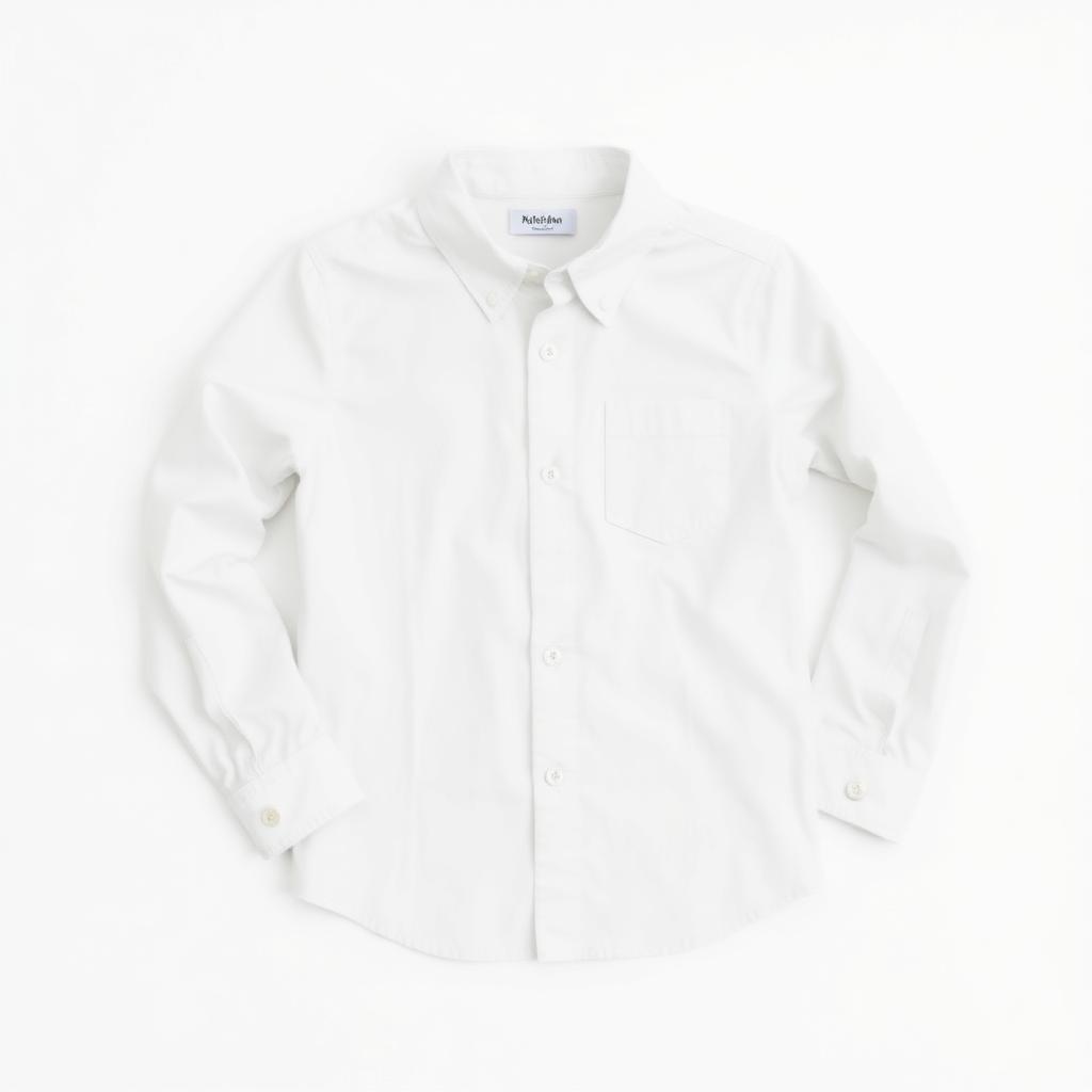 Boys White Formal Shirt