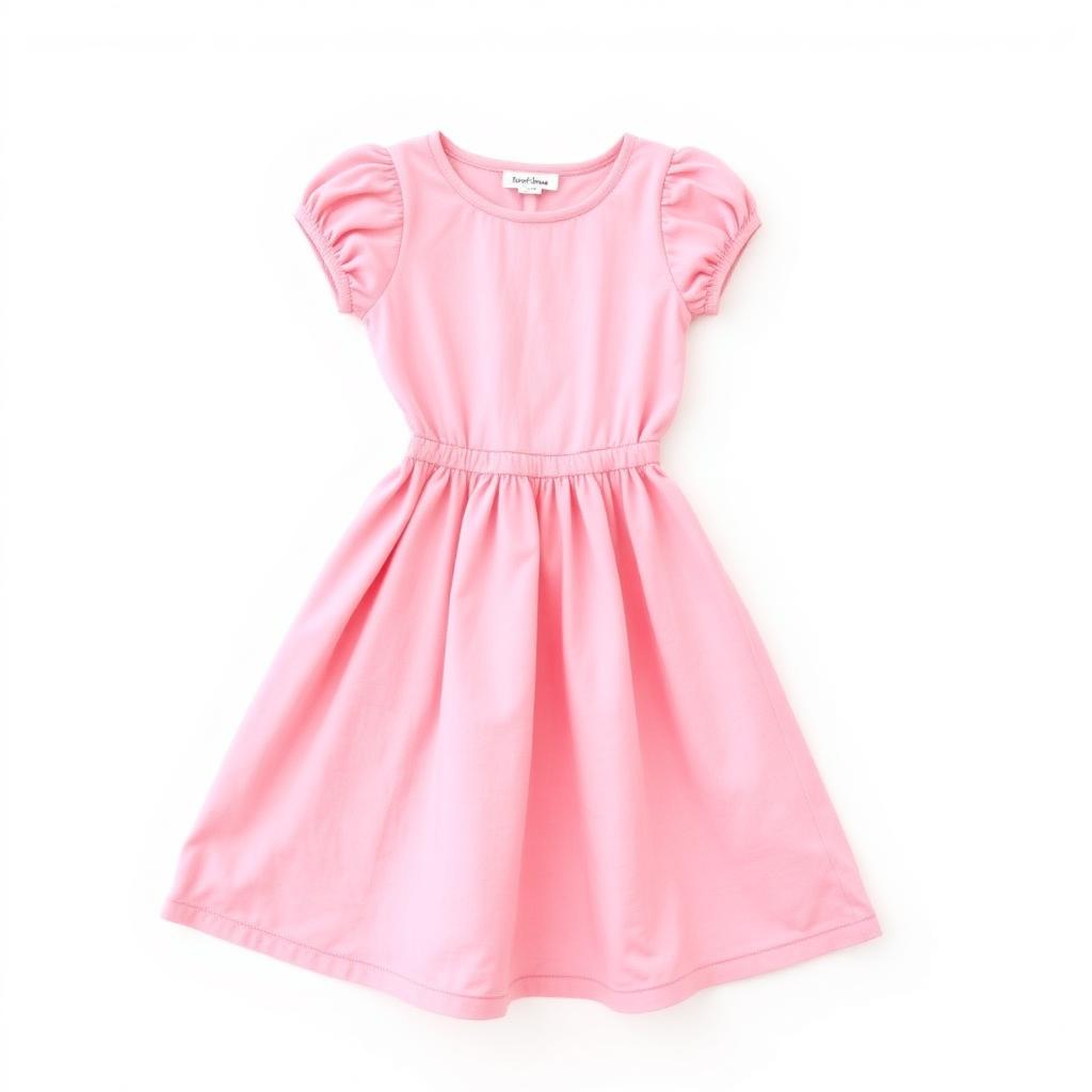 Girls Pink Frock Dress
