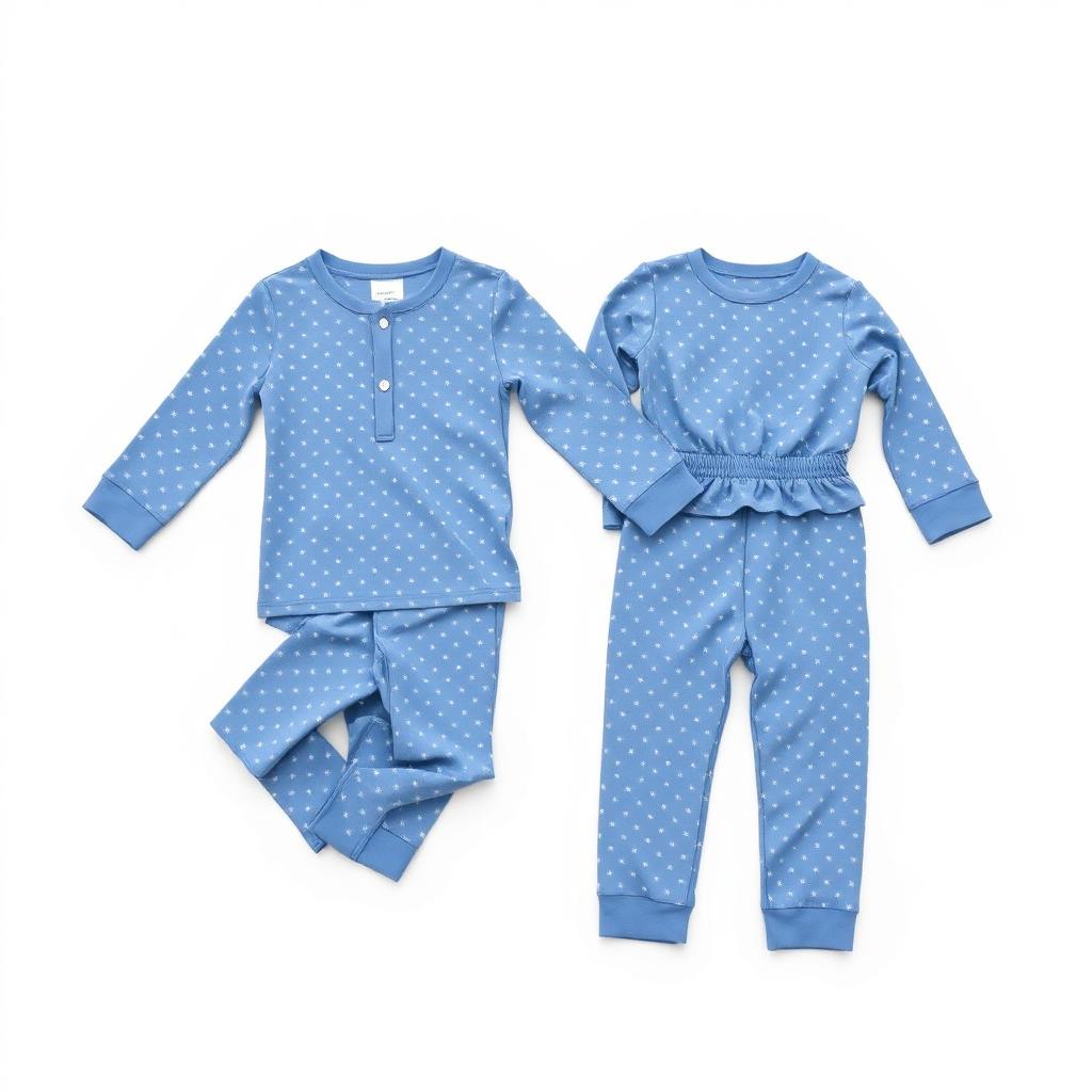 Kids Blue Star Night Suit