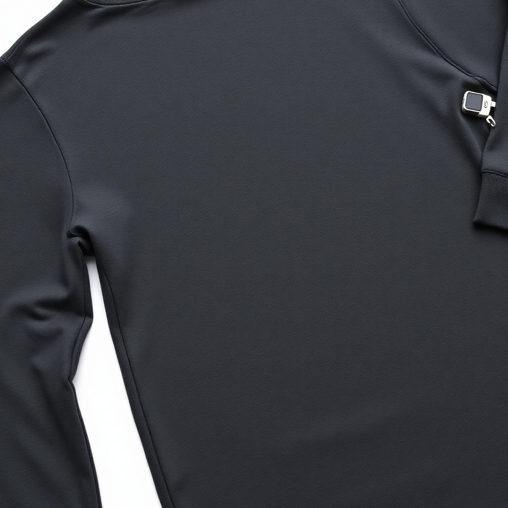 Men Charcoal Grey Full Sleeve T-Shirt