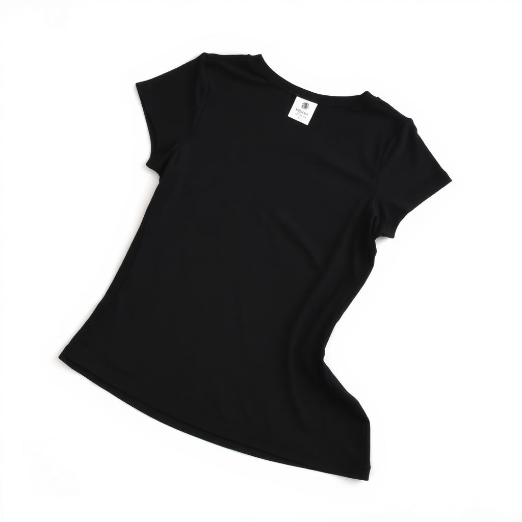 Women Black Basic Top